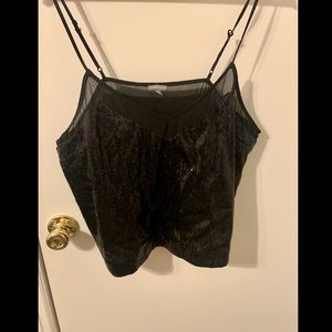 Charlotte Russe Sequin Tanktop